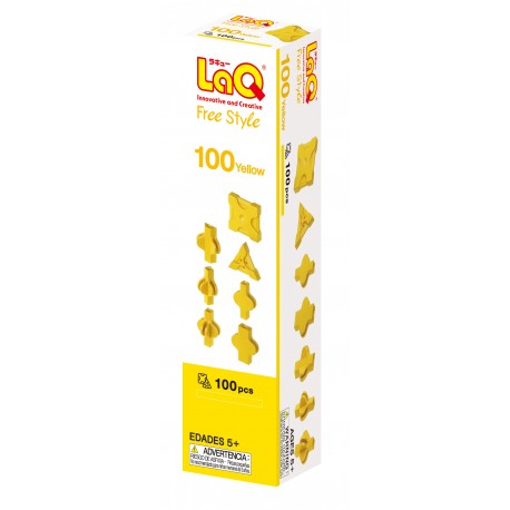 LaQ Free Style 100 Jaune